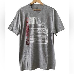PetrolBox NWOT Car Graphic T-Shirt Gray automobile Racing Short Sleeve S…